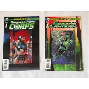 DC Comics Green Lantern/Green Lantern Corps: Futures End #1 2014 Lenticular CVR